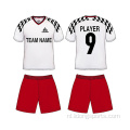 Ontwerp voetbalteam training uniformen aangepaste voetbal jerseys